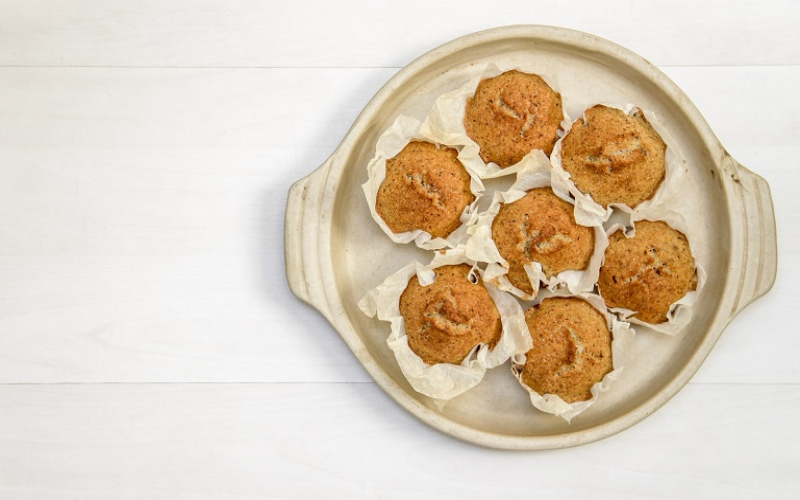 Sweet Potato Muffins with Caramel Sea Salt Butter || Sweet Treats & More